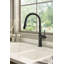 Ruvati 32 x 19 inch Granite Composite Undermount Double Bowl Kitchen Sink-13763149