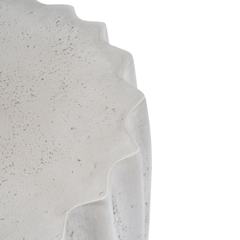 Table d'appoint Bruna, Gris antique