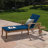 Bevens Outdoor Wood Chaise Lounge , Cushion Included-1836557165