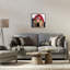 American Dog in Hat Floating Frame, conception de Wani Pasion-1985590223-1985590221