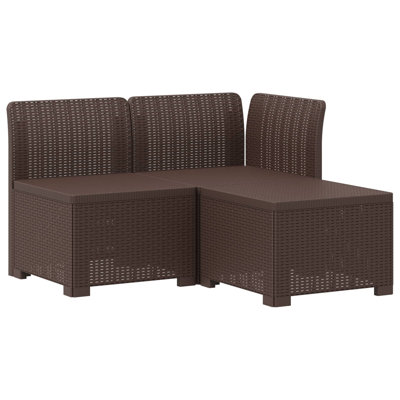 117 cm W Patio Sofa
