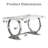 Luxury Dining Table With U-Shaped Base-451659458-456459034