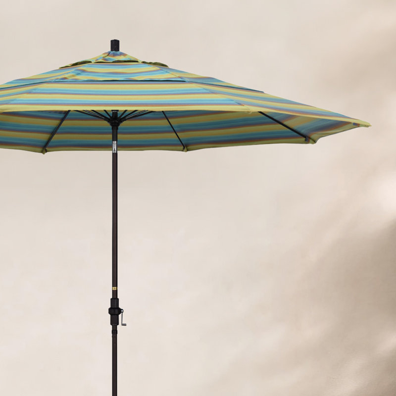 Parasol de marché 11 pi Brent, Sunbrella® lagon Astoria