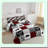Wild Arrow Antler Queen Comforter Set - Rustic Red Buffalo Plaid Bedding with Pillowcases - Breathable Polyester Patchwork Bedding Comforters