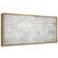 "Minimal Landscape Minimalist White Abstract", impression sur toile encadrée-98042283-111848607