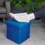 Chakera 30cm Wide Square Solid Colour Ottoman with Storage-744287257