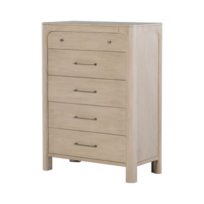 Commode côtière 38,4 po, brun