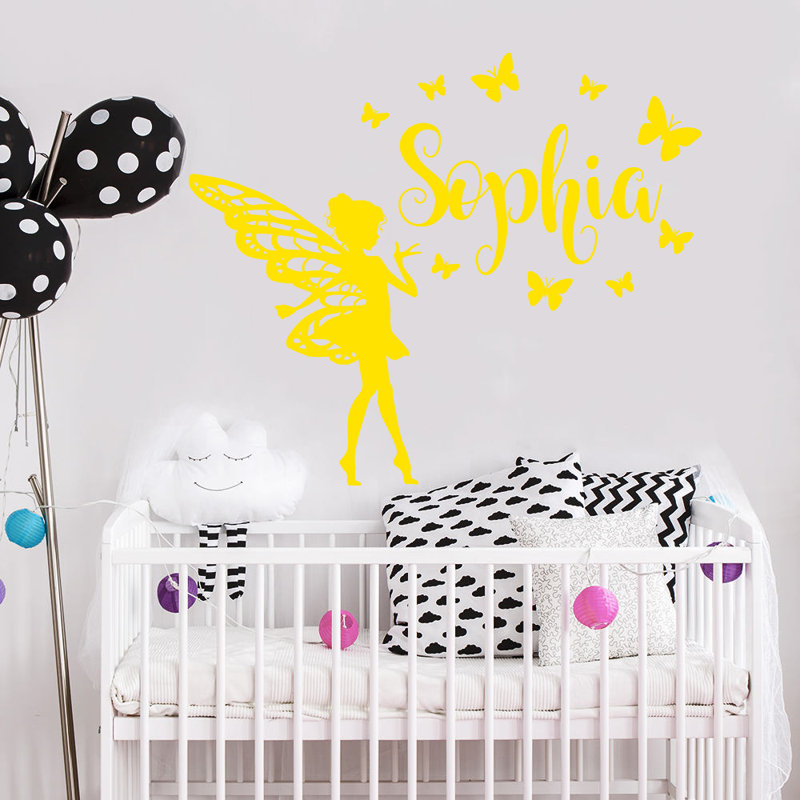 Fantasy & Sci-Fi Wall Decal, Yellow