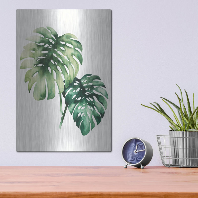 «Tropical Plant II» par Grace Popp, H 16 po x l 12 po