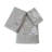 Ensemble de serviettes 3 pièces 100% coton Durrett