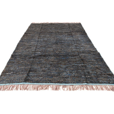 8x10 Pinson Brown Blue Rug