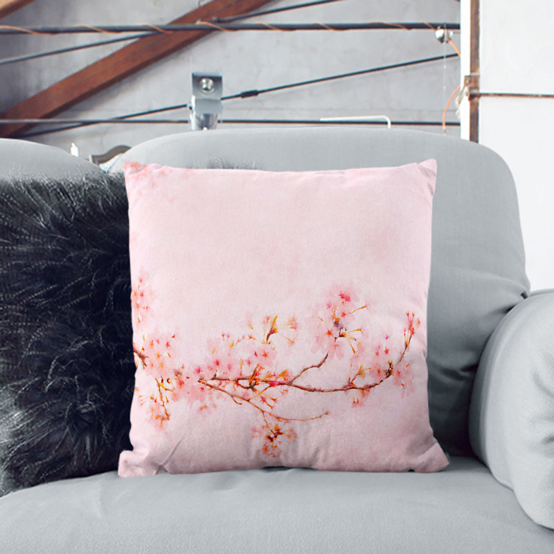 Square Throw Cushion, 55cm H x 55cm W x 20cm D