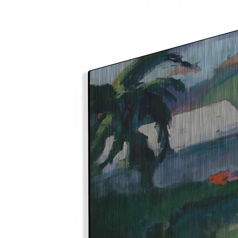 «Crazy KW» par Page Pearson Railsback, art mural en métal, H 12 po x l 12 po