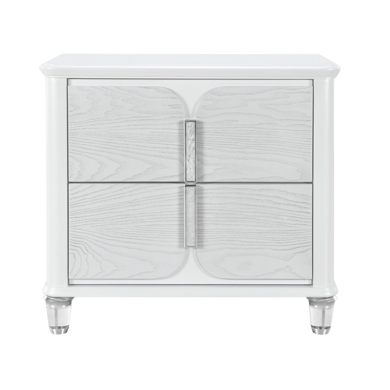 Table de chevet gris BRENDA