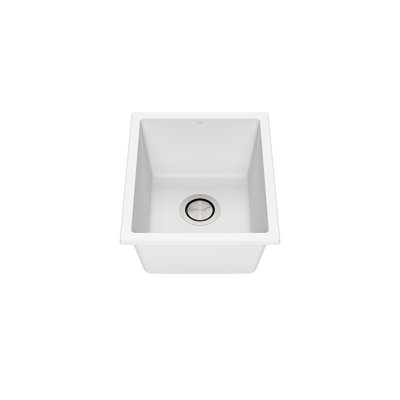  Collection Bacia – Évier de bar 15" en Granistone premium (Sous-plan ou encastré)