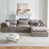 Light Gray Fabric est en rupture de stock sélectionné
