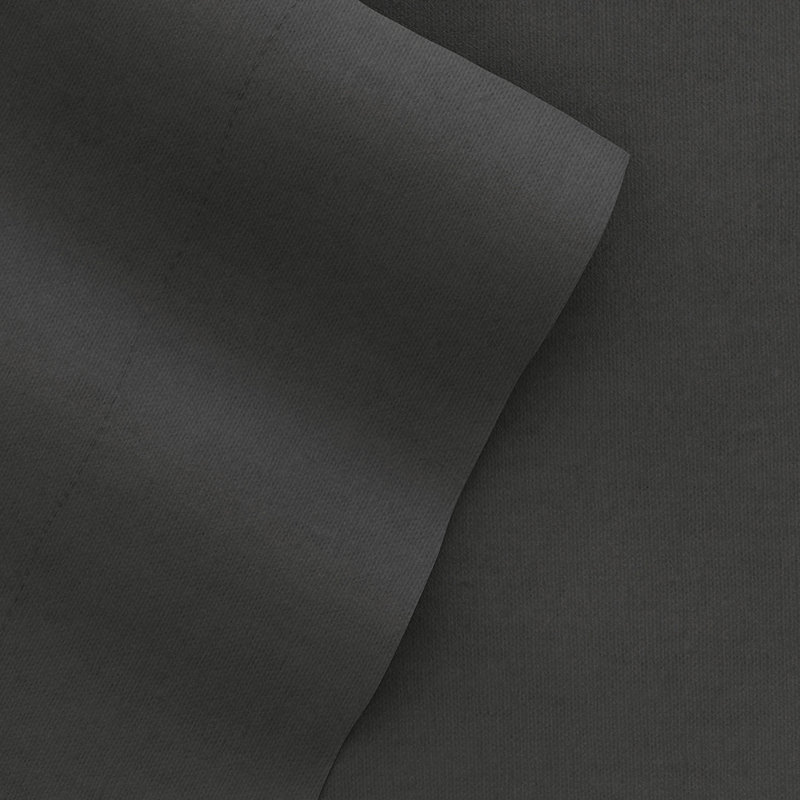 Ensemble de draps 100% coton, Gris, Ensemble de draps pour lit double avec 2 taies d'o