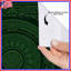 Rideaux de douche complexes vert Mandala-129218532