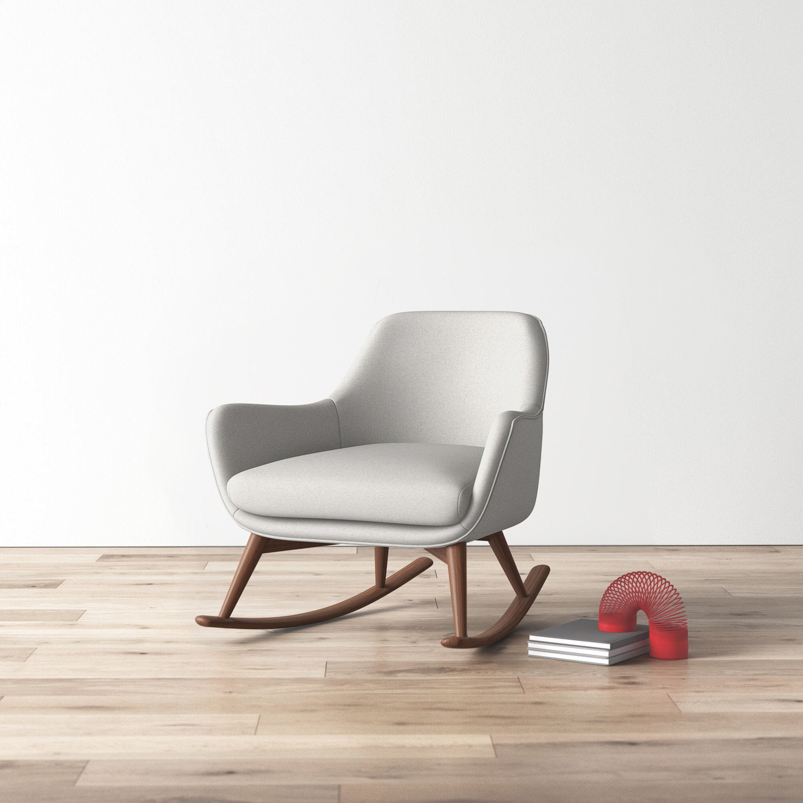 Tye Rocking Chair, Light grey