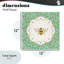 Plaque murale Spring Bee Delicate Florals, design par Angela Steahling