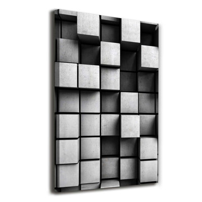 Abstraction - Wrapped Canvas Print
