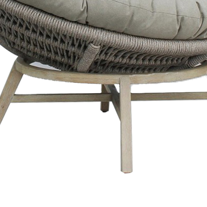 Fauteuil Papasan Barde 43,3 po de large Barde