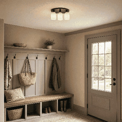 Plafonnier encastré 3 lumières Marvella
