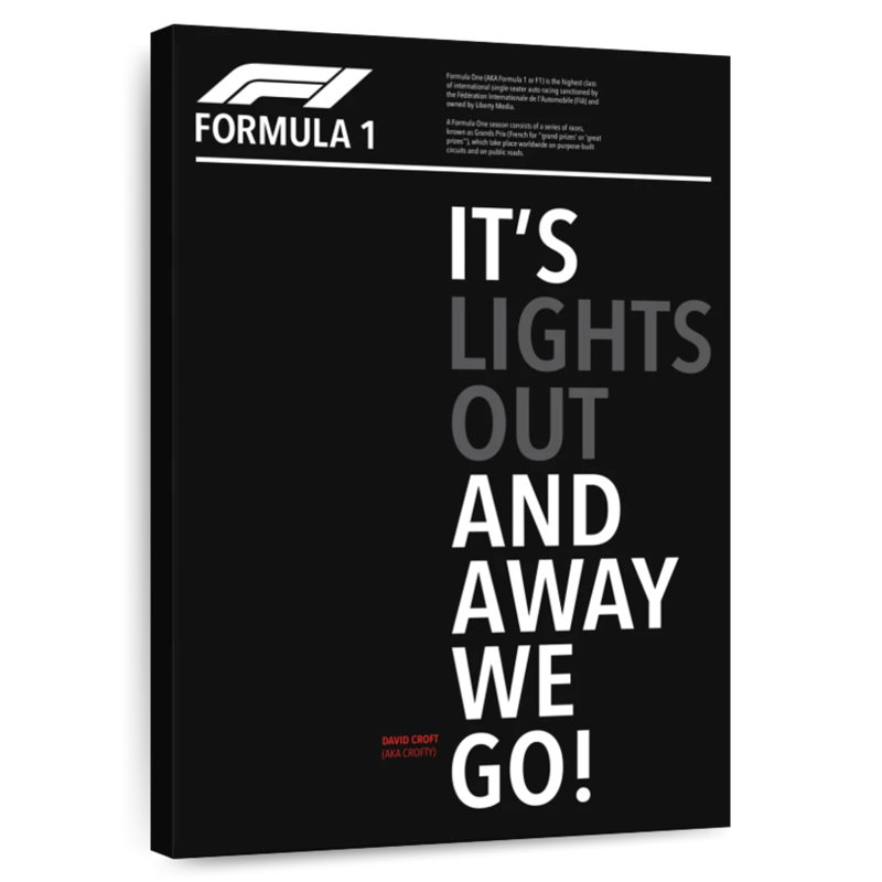 It's Lights Out And Away We Go, H 12 po x l 8 po