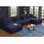 Dark Blue Chenille