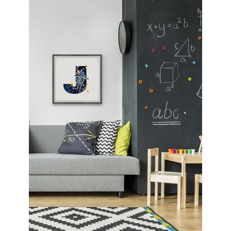 «Saoirse Space Jump», reproduction encadrée, H 12 po x l 12 po x P 1,5 po