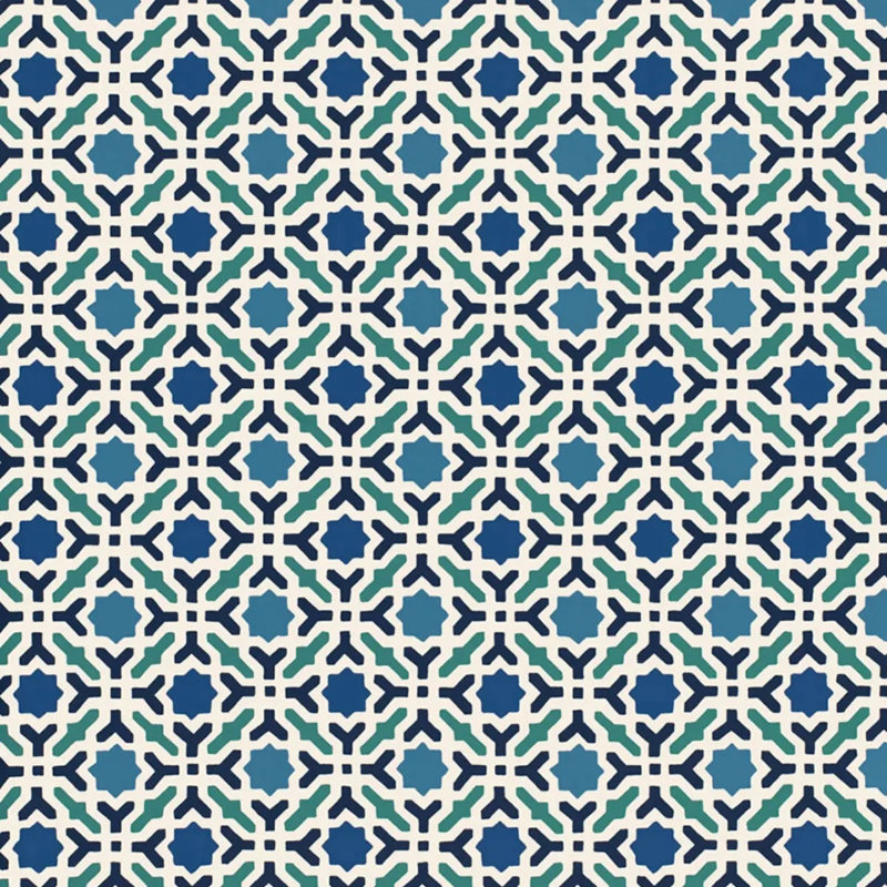 Serallo Mosaic Wallpaper, Aegean