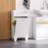 31" Tilt Out Laundry Hamper, Free Standing Home Organizer Hamper, Bathroom Storage Cabinet