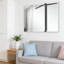 Square Beveled Wall Mirror