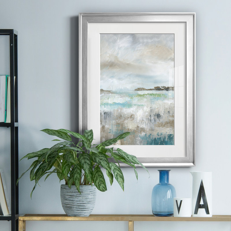 Nan par J Paul - peinture sur toile encadrée, H 18,5 po x l 24,5 po x P 1,5 po, Silver Framed, Non