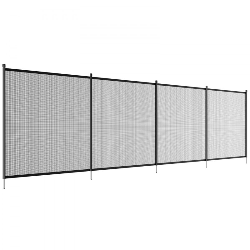 Pool Fence, Pool Fences for Inground Pools, Removable Child Safety Pool Fencing, 96 ft. W
