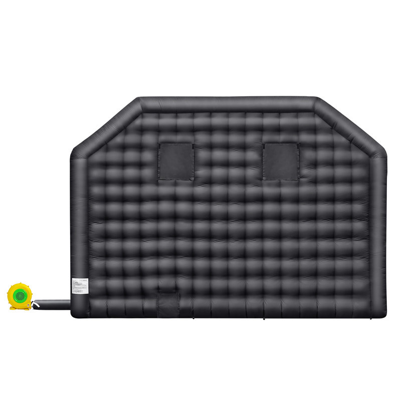 Large Black Inflatable Nightclub Party Tent with Blower