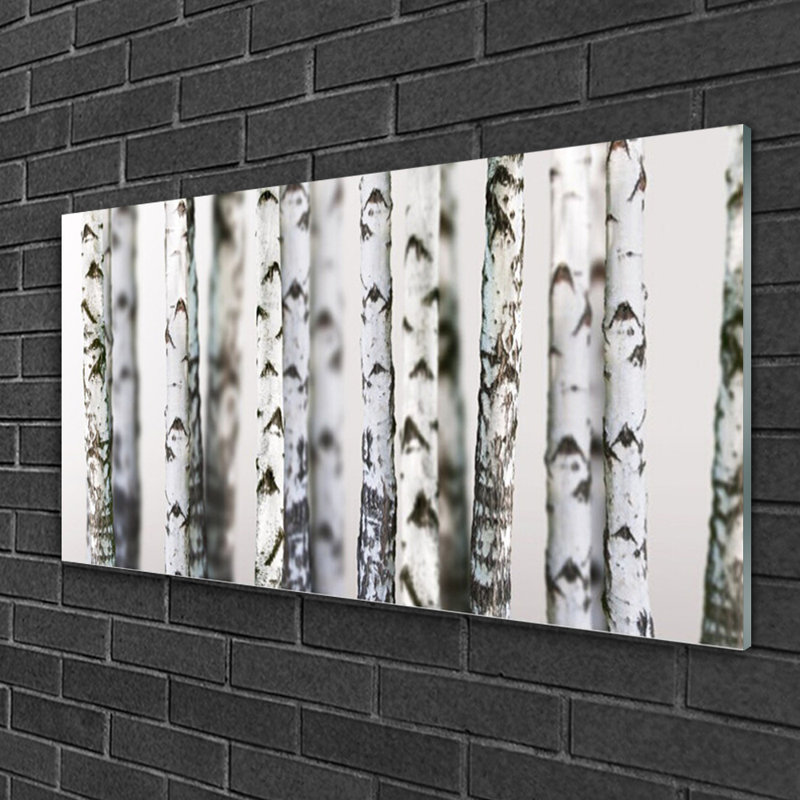 Nature Trees 1 Piece Wall Art on Glass
