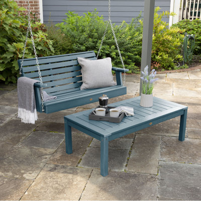 Arbnora 2 Person Porch Swing with Canopy