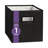 Collapsible Fabric Organizing Bin, Foldable Space Saver Storage Solution, Black Colour, Pack of 1, by Superio-106569164