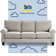 Serta Copenhagen 77" Sofa with Storage
