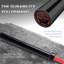 7 Ft Straight Barbell for Weightlifting & Powerlifting – Heavy Duty 1500LBS, Fits 2" Plates