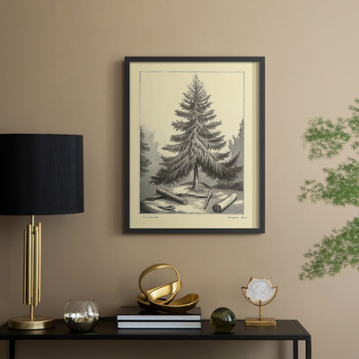 Reproduction d'art encadrée de Noël