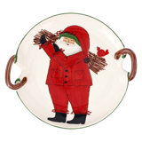 Old St. Nick Handmade Terra Bianca Dinner Plate
