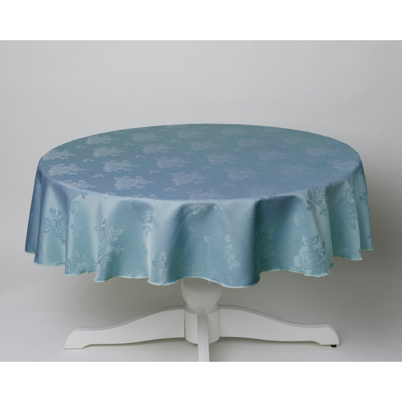 Ishaan Polyester Floral Square Napkin, Wedgewood