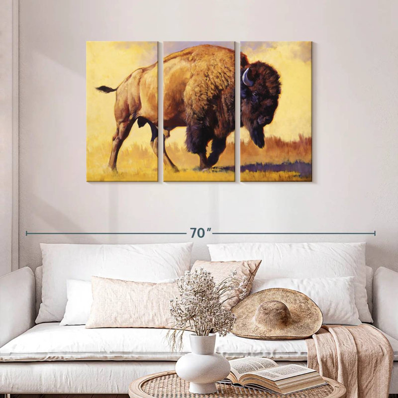Brampt Tatanka, 28" H x 45" W