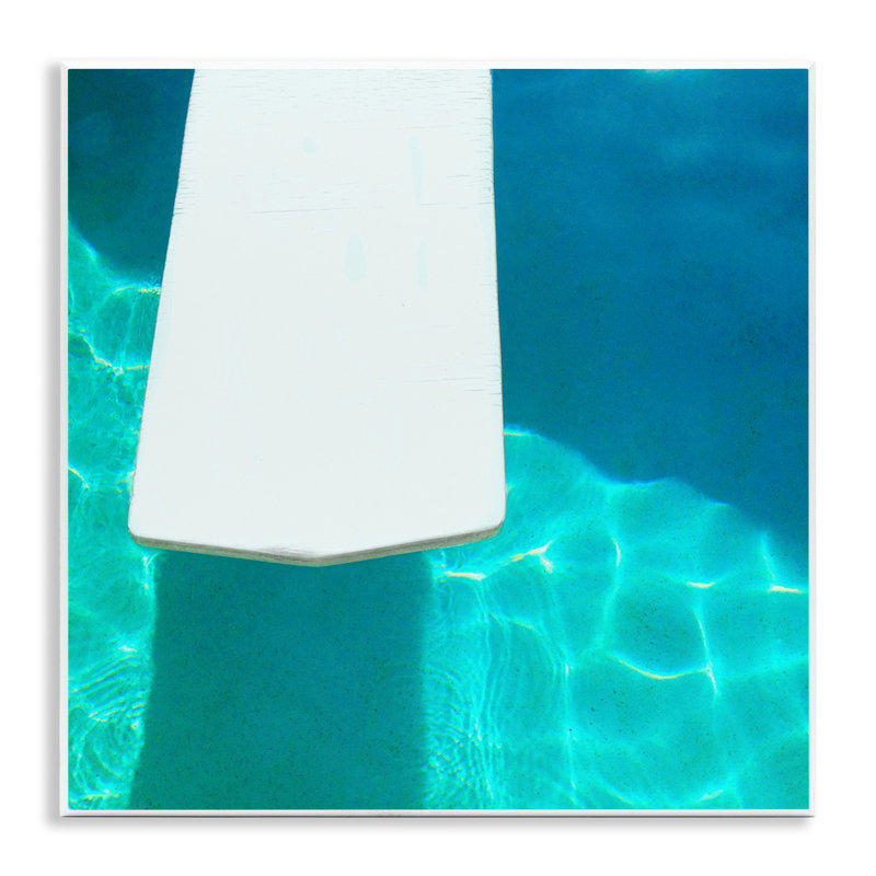 Art mural, "Pool Diving Board" par Lisa Hill Saghini