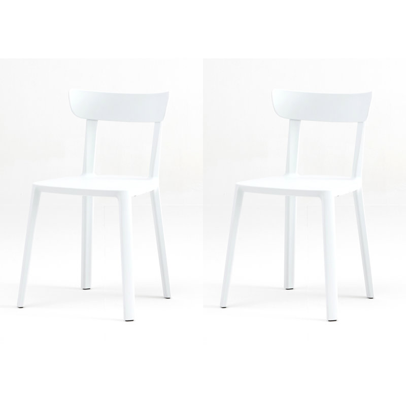 Cadrea Side Chair, White