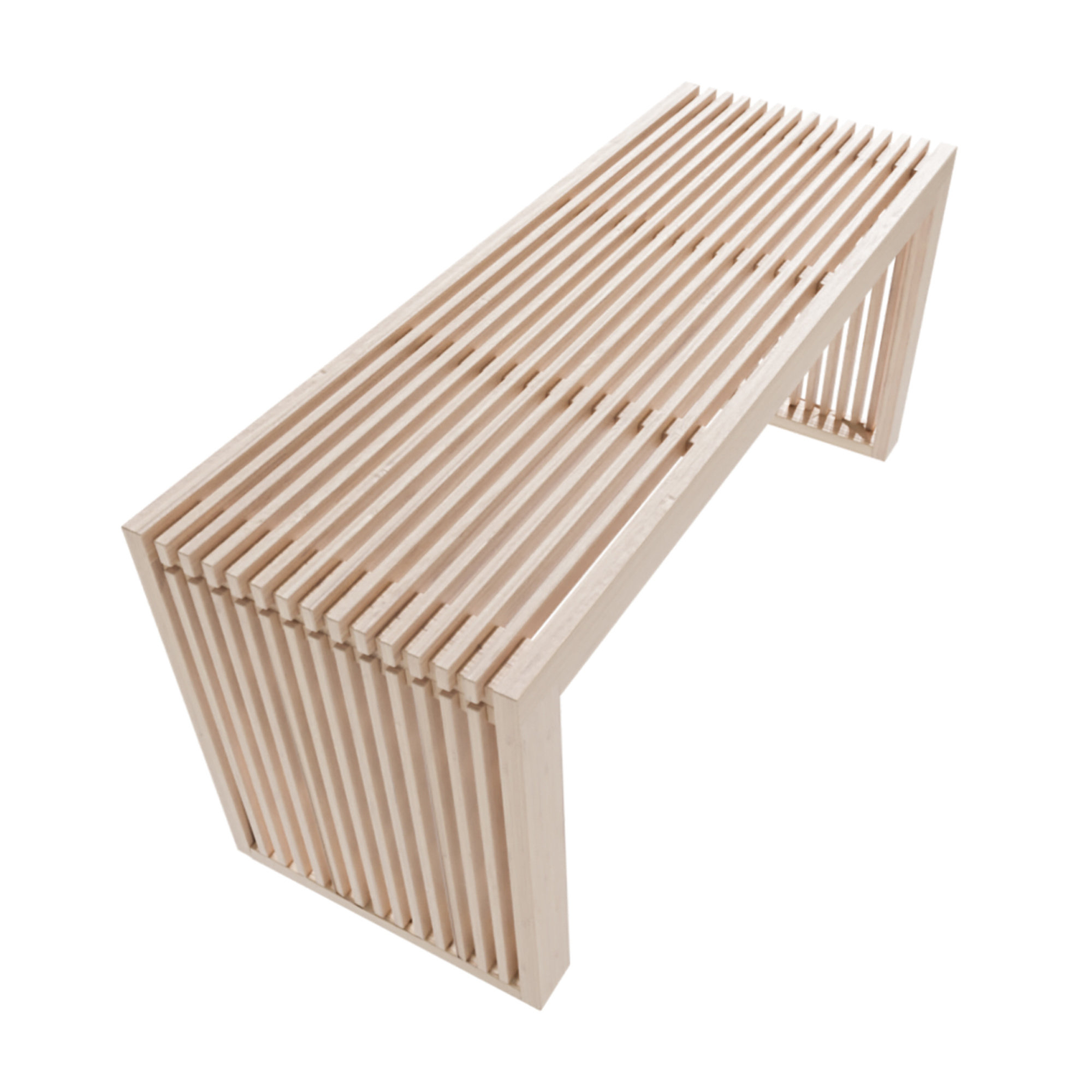 Bamboo discount bench outdoor