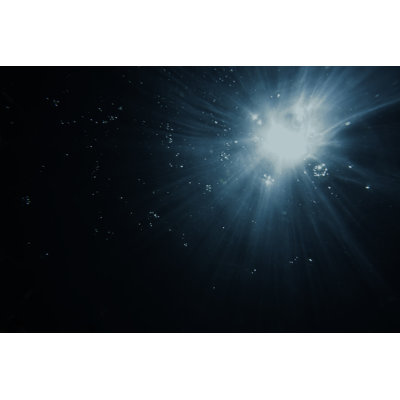 Underwater Space by Davidf - Wrapped Canvas Print
