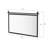 Addiley Metal Rectangle Mirror-1705888728